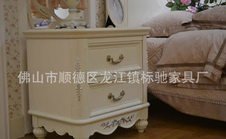 歐式韓式英式實(shí)木板式田園套房家具批發(fā)指南 雙人床頭柜公主床一件起批，廠家直供圖片參考